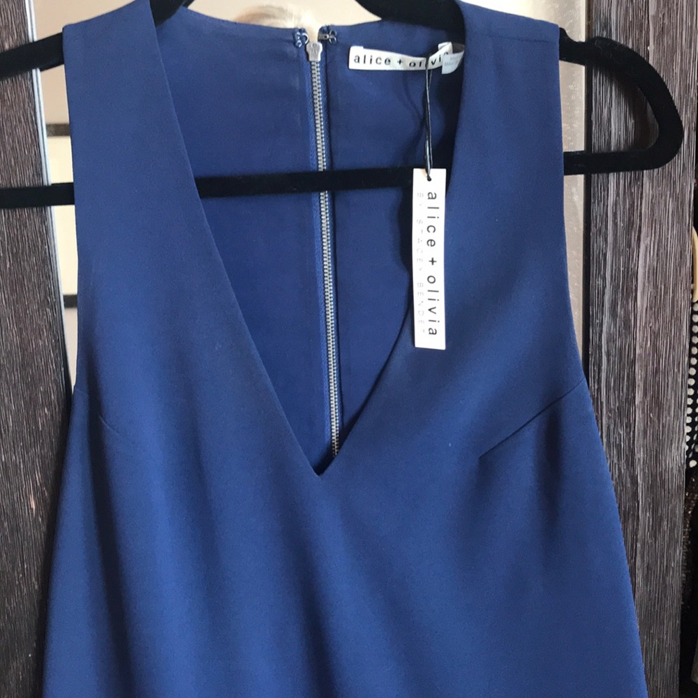 Alice + Olivia NWT blue dress - Picture 4 of 7